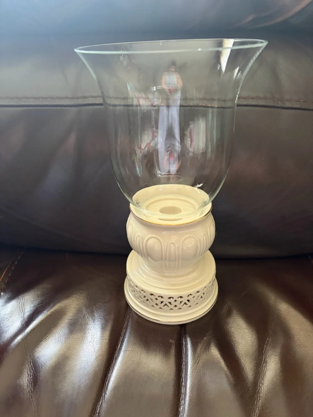 Lenox “illuminations collection” candle holder  base in great condition